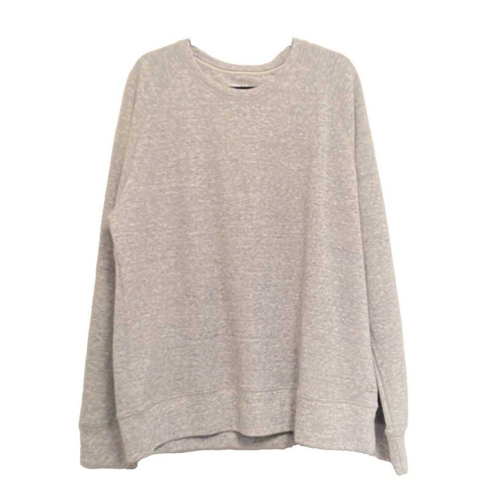 Men's Light Grey Long Sleeved Shirt XXL Kolby Top